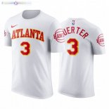 T-Shirts Atlanta Hawks NO.3 Kevin Huerter Blanc Association 2020-21