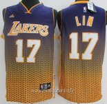 Maillot L.A.Lakers Retentisse Fashion No.17 Lin Or