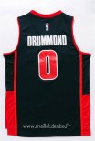 Maillot Detroit Pistons No.0 Andre Drummond Noir