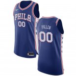 Maillot Philadelphia Sixers Nike NO.0 Jacob Pullen Bleu Icon