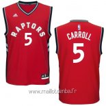 Maillot Toronto Raptors No.5 DeMarre Carroll Rouge