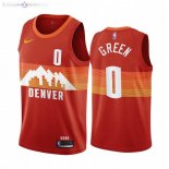 Maillot Denver Nuggets Nike NO.0 JaMychal Green Orange Ville 2020-21