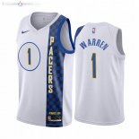 Maillot Indiana Pacers NO.1 T.J. Warren Nike Blacno Ville 2019-20