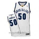 Maillot Memphis Grizzlies No.50 Shavlik Randolph Blanc