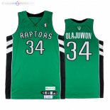 Maillot NBA Toronto Raptors NO.34 Hakeem Olajuwon Vert Throwback 2021