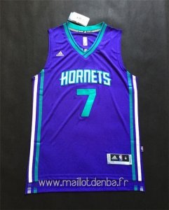 Maillot Charlotte Hornets No.7 Jeremy Lin Bleu