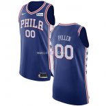 Maillot Philadelphia Sixers Nike NO.0 Jacob Pullen Bleu