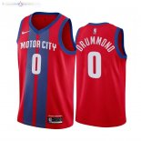 Maillot Detroit Pistons Nike NO.0 Andre Drummond Nike Rouge Ville 2019-20