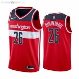 Maillot NBA Nike Washington Wizards NO.26 Spencer Dinwiddie Nike Rouge Icon 2021