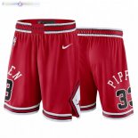 Pantalon Chicago Bulls NO.33 Scottie Pippen Rouge Icon 2020