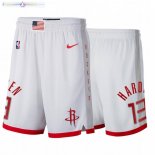 Pantalon Houston Rockets NO.13 James Harden Blanc Ville 2020