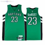 Maillot NBA Toronto Raptors NO.23 Fred VanVleet Vert Throwback 2021