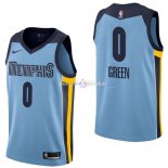Maillot Memphis Grizzlies Nike NO.0 JaMychal Green Bleu Statement