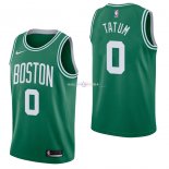 Maillot Boston Celtics Nike NO.0 Jayson Tatum Vert Icon