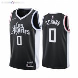 Maillot NBA Nike Los Angeles Clippers NO.0 Jay Scrubb Nike Noir Ville 2021