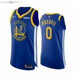 Maillot Golden State Warriors NO.0 D'Angelo Russell Bleu Icon Edition