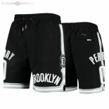 Pantalon Brooklyn Nets NO.0 Reggie Perry Noir