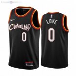 Maillot Cleveland Cavaliers Nike NO.0 Kevin Love Noir Ville 2020
