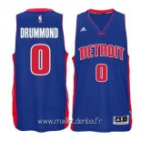 Maillot Detroit Pistons No.0 Andre Drummond Bleu