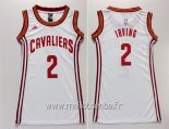 Maillot Femme Cleveland Cavaliers No.2 Kyrie Irving Blanc
