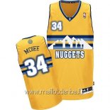Maillot Denver Nuggets No.34 JaVale McGee Jaune