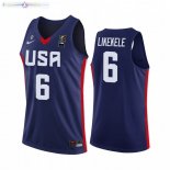 Maillot Copa Mundial de Baloncesto FIBA 2019 USA NO.6 Isaac Likekele Marine