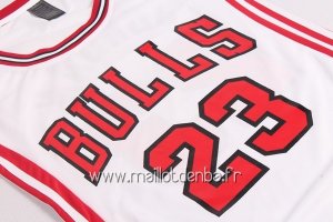 Maillot Femme Chicago Bulls No.23 Michael Jordan Blanc