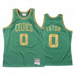Maillot NBA CNY Throwback Boston Celtics NO.0 Jayson Tatum Vert 2020
