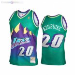 Maillot NBA Utah Jazz NO.20 Udoka Azubuike Vert Throwback 2021