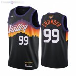 Maillot Phoenix Suns 2021 NBA Finales NO.99 Jae Crowder Noir