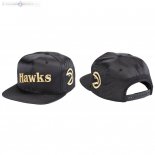 Snapbacks Caps 2020 Atlanta Hawks Noir Hardwood Classics