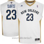 Maillot New Orleans Pelicans No.23 Anthony Davis Blanc