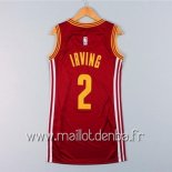 Maillot Femme Cleveland Cavaliers No.2 Kyrie Irving Rouge
