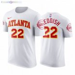 T-Shirts Atlanta Hawks NO.22 Cam Reddish Blanc Association 2020-21