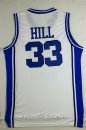 Maillot NCAA Duke No.33 Grant Hill Blanc