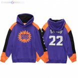 Hoodies Phoenix Suns NO.22 Deandre Ayton Pourpre Throwback 2020-21