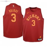 Maillot NBA Enfant Indiana Pacers NO.3 Aaron Holiday Nike Retro Bordeaux