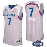 Maillot 2017 All Star NO.7 Carmelo Anthony Gray