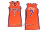 Maillot Femme New York Knicks No.7 Carmelo Anthony Orange