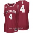 Maillot NCAA Indiana Hoosiers No.4 Victor Oladipo Rouge
