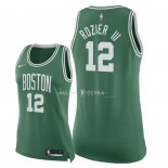 Maillot Femme Boston Celtics NO.12 Terry Rozier III Vert Icon 2018
