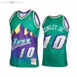 Maillot NBA Utah Jazz NO.10 Mike Conley Jr. Vert Throwback 2021