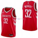Maillot Houston Rockets Nike NO.32 Brandan Wright Rouge Icon