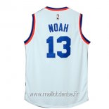 Maillot New York Knicks No.13 Joakim Noah Blanc