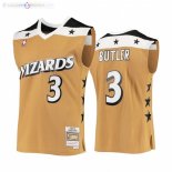 Maillot NBA Washington Wizards NO.3 Caron Butler Or Hardwood Classics 2007-08