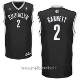 Maillot Brooklyn Nets No.2 Kevin Garnett Noir