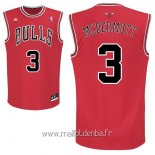 Maillot Chicago Bulls No.3 Doug McDermott Rouge